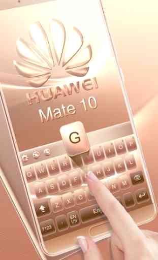 Keyboard for HUAWEI mate10 Gold 2