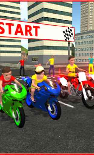 Kids MotorBike Rider Race 3D 1