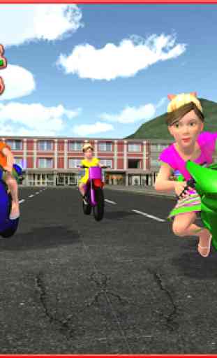 Kids MotorBike Rider Race 3D 2