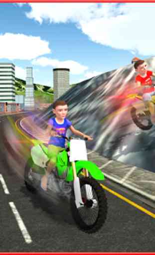 Kids MotorBike Rider Race 3D 3