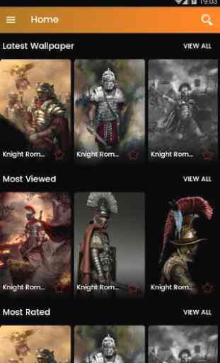 Knight Rome Warrior Wallpaper 1