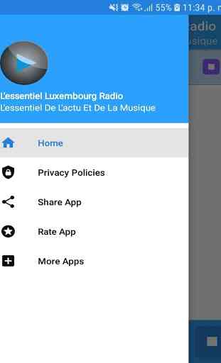 L'essentiel Luxembourg Radio App FM LU Free Online 2