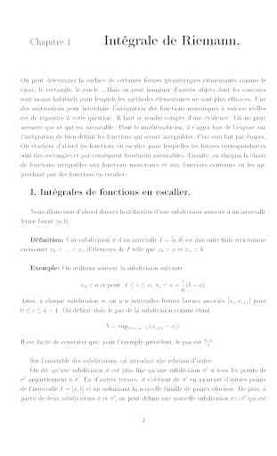 Maths : cours d’analyse II 3