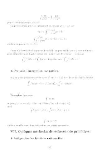 Maths : cours d’analyse II 4