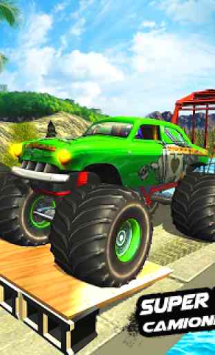 Mega Ramp Monster Truck Racing Juegos 1