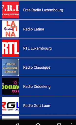 Radio Luxembourg FM 1