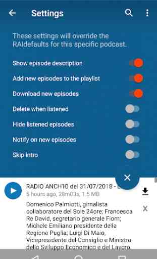 Rai Radio (RAI Podcast for Italian) 3