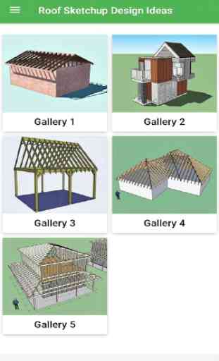 Roof Sketchup Design Ideas 1