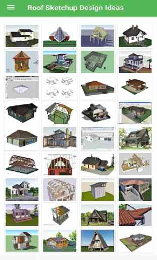Roof Sketchup Design Ideas 3