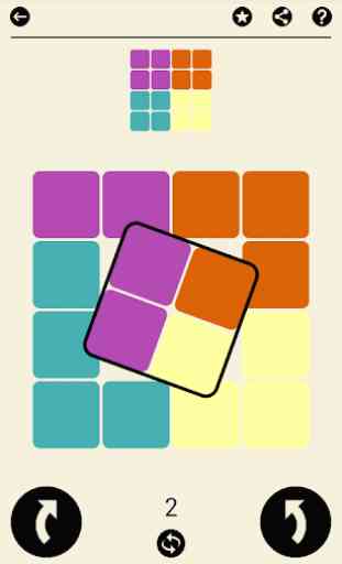 Ruby Square: juego gratis de enigma lógico 1