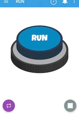 RUN! Button 1