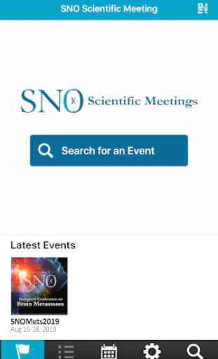 SNO Scientific Meetings 1