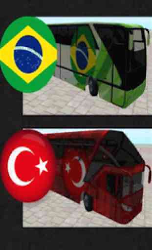 Soccer Team Bus Simulator 3D 1