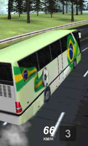 Soccer Team Bus Simulator 3D 3