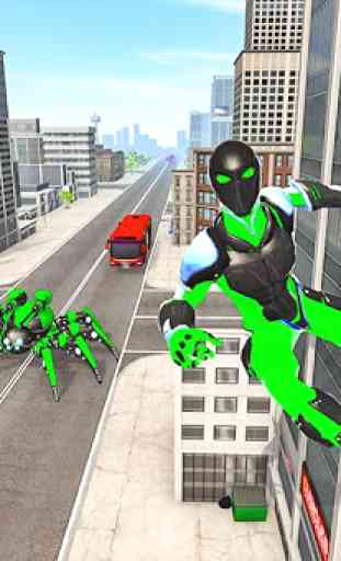Speed Spider Robot Hero Rescue Mission 4
