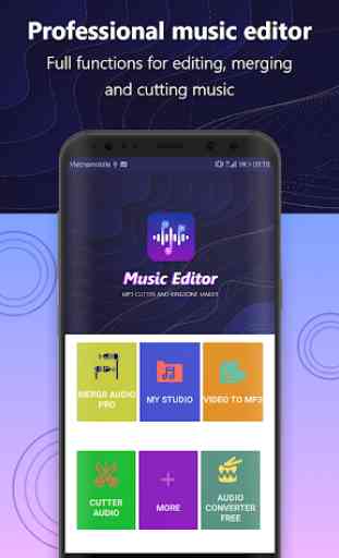 Super Sound Editor- Music, Mp3 Audio Editor, Maker 1