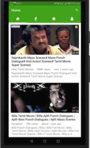 Tamil Punch Dialogues Videos : Mass Hero Scenes 1