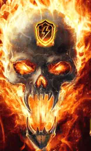 Tema del cráneo del fuego 2