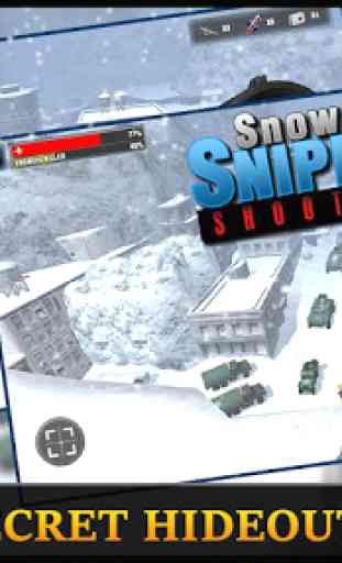 tirador de francotirador de nieve: de guerra feroz 2