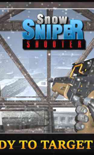tirador de francotirador de nieve: de guerra feroz 4