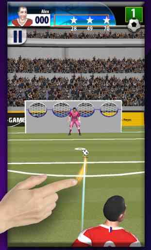 Tiros Libres Reales 3D Fútbol - Juego de Penaltis 3