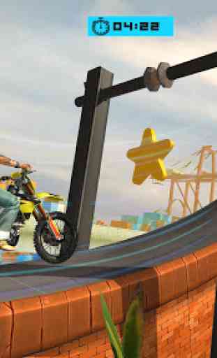 Tricky Bike Stunt Race 3d Racing - New Bike Games 3