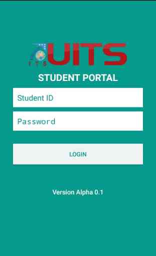 UITS Student Portal 1