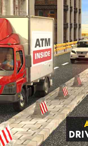 ATM Camión Manejar: Banco Efectivo Transportador 1