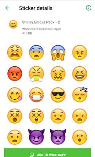 Big Emojis Stickers Collection - WAStickerApp 2