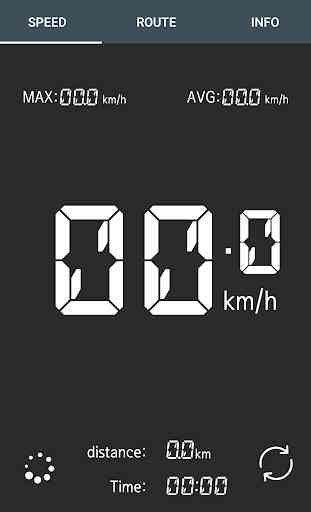 Bike meter (bicycle, bike instrument panel) 1