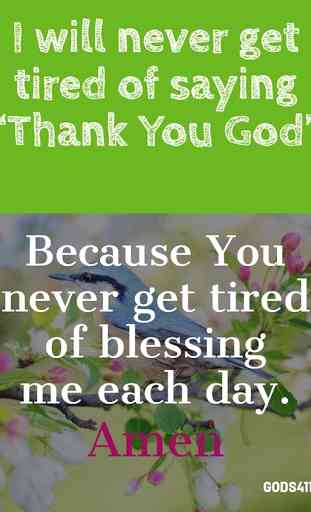 Blessing Thanks You God 4