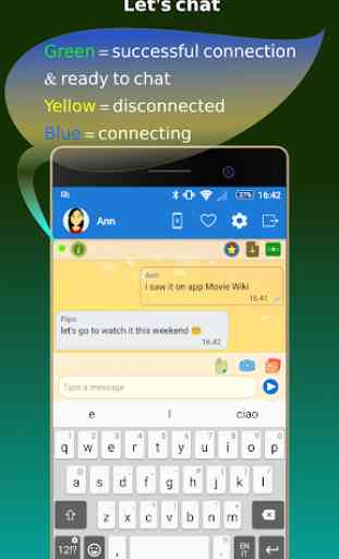 BluChat - Bluetooth Chat - Transfer - QR, Bar Code 4