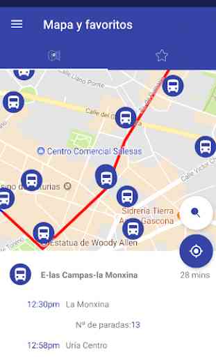Bus Oviedo - Buscador TUA y CTA 2