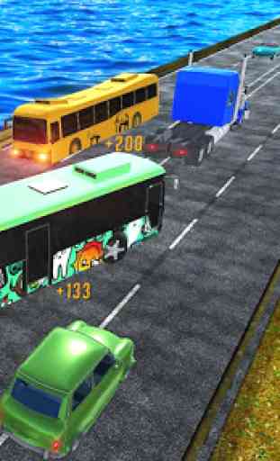 Bus traffic racer : Endless highway racing fever 3