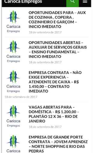Cariocaempregos - Empregos e vagas Rio de Janeiro 2