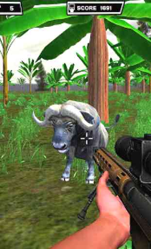 Caza de animales: tirador de acción armada Safari 2