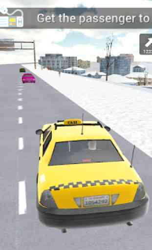 City Taxi Cab Driving Simulator 3