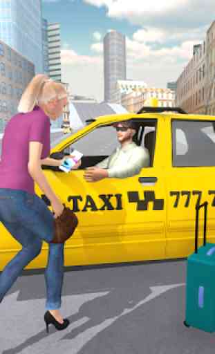City Taxi Cab Driving Simulator 4