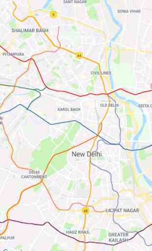 Delhi Map 3