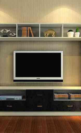 Diseño del gabinete de TV 1
