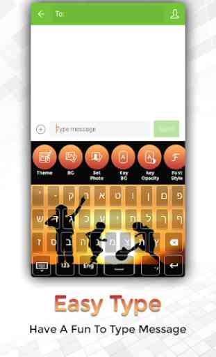 Easy Typing Hebrew Keyboard Fonts And Themes 2