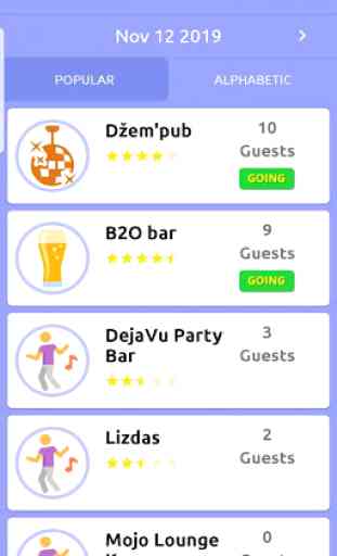 Erasmus Party App 2