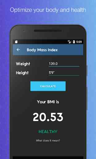 FitCalc+ Fitness & Health Calculator - Gym Tools 4