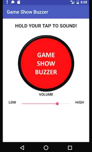 Game Show Buzzer Sound 3