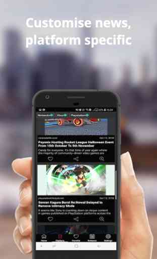 Gamify Gaming news & video game review & news app 3