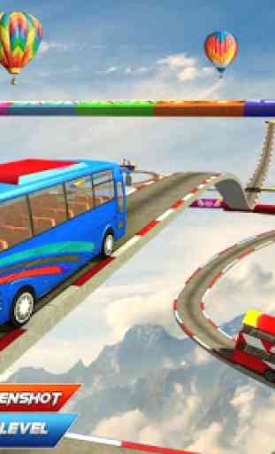 Hill Bus Driving Simulator : Impossible Bus Tracks 2