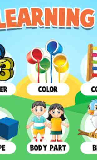 Juegos de aprendizaje para niños - Kids Educationa 1