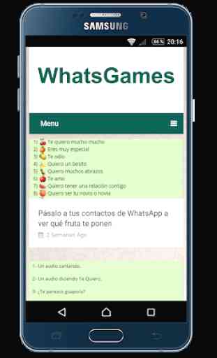Juegos para whatsapp 3