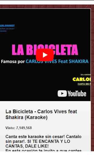 Karaoke en Español 3