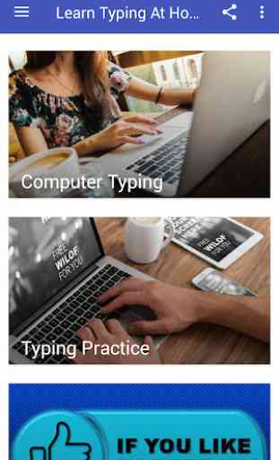Learn Typing At Home 3